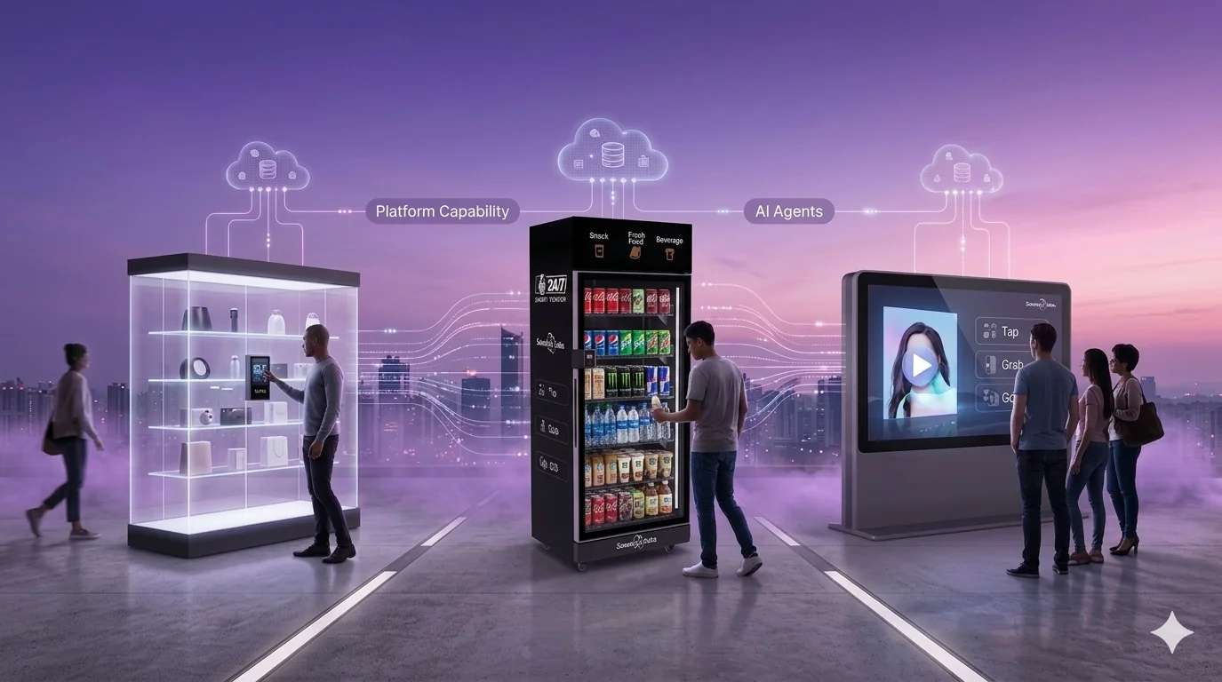 SenseUni AI Smart Cabinet and retail technology deployed in modern environments