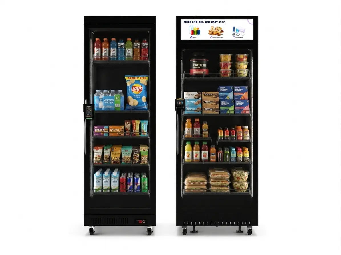 Snacks and drinks together
